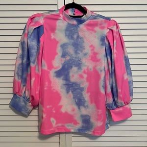 Tie dye blouse